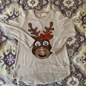 Girls Christmas sweater